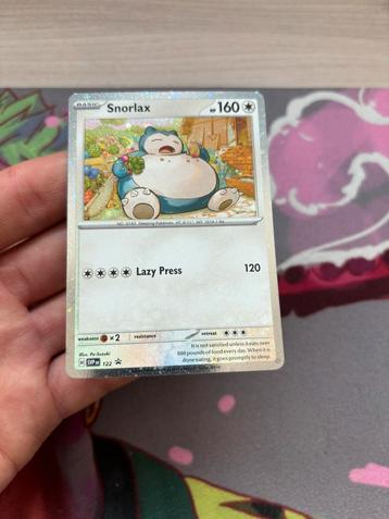 Snorlax(136/167) Twilight Masquerade Promo HOLO