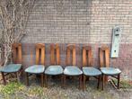 6 eetkamerstoelen, Huis en Inrichting, Stoelen, Ophalen, Gebruikt
