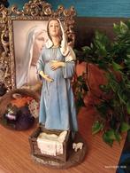 Harsbeeldje van de Maagd Maria zwanger van de geboorte, Verzamelen, Religie, Ophalen of Verzenden, Nieuw, Overige typen, Christendom | Katholiek