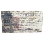 Wehrmacht - Quartierzuweisung - houten paneel/bord, Verzamelen, Militaria | Tweede Wereldoorlog, Ophalen, Landmacht, Overige typen