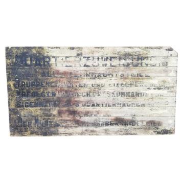 Wehrmacht - Quartierzuweisung - houten paneel/bord beschikbaar voor biedingen