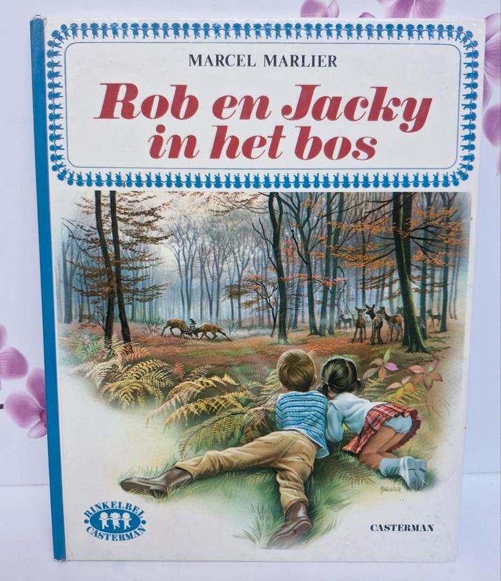 💙 Boek : Rob en Jacky in de Bos, Boeken, Kinderboeken | Jeugd | onder 10 jaar, Sprookjes, Ophalen of Verzenden