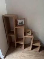 Sule boeken-plantenrek Melamine/eiken, Ophalen, Zo goed als nieuw