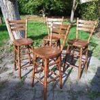 Barkrukken set 4x, Huis en Inrichting, Barkrukken, Ophalen, Gebruikt, 90 cm of meer, 4 krukken