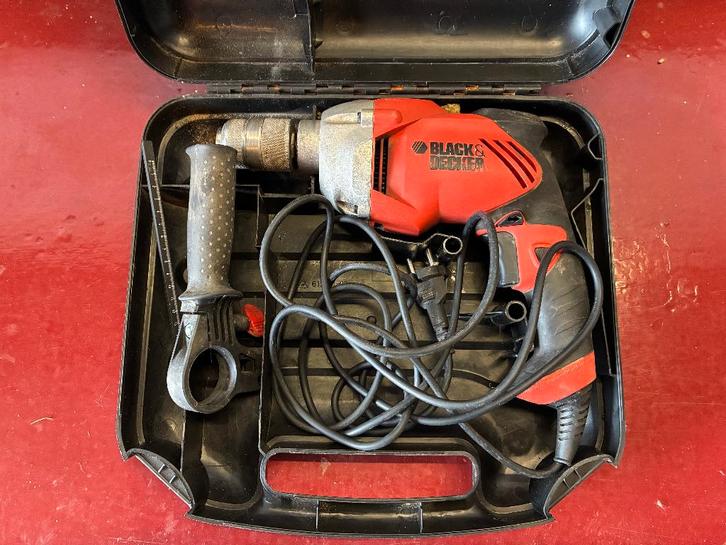 Perceuse foreuse à percussion Black & Decker KR70, Bricolage & Construction, Outillage | Foreuses, Utilisé, Perceuse, Enlèvement