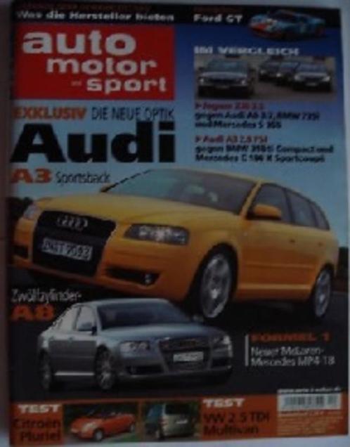 Auto Motor und Sport 12-2003 Ford GT/Citroën C3 Pluriel, Boeken, Auto's | Folders en Tijdschriften, Zo goed als nieuw, Algemeen