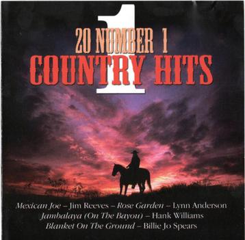 CD 20 Number 1 Country Hits - LYNN ANDERSON/HANK SNOW e.v.a beschikbaar voor biedingen