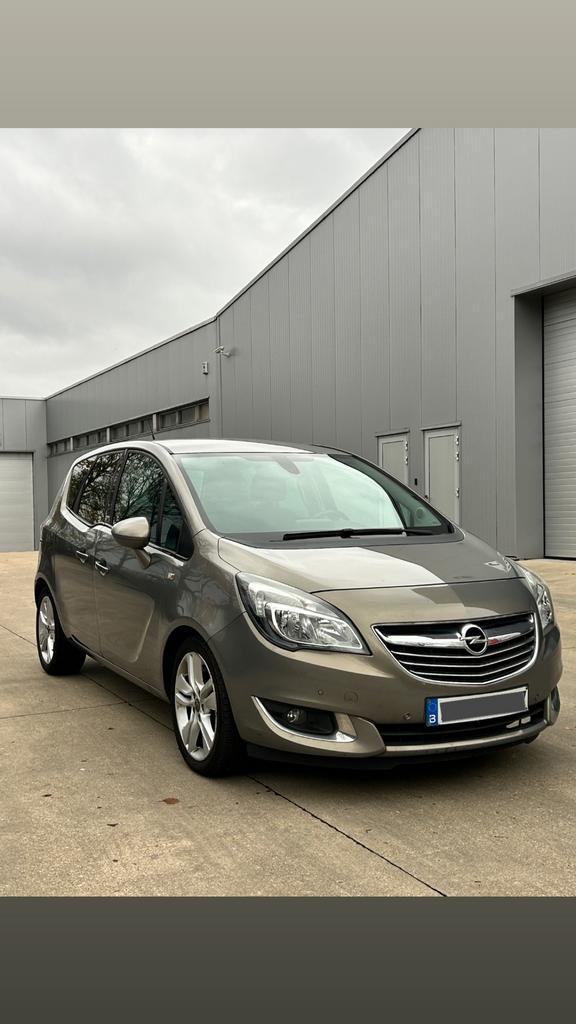 Opel Meriva 2015 - AUTOMAAT - EURO 6 - GEKEURD, Auto's, Opel, Particulier, Meriva, Diesel, Euro 6, 5 deurs, Automaat, Bruin, Zwart