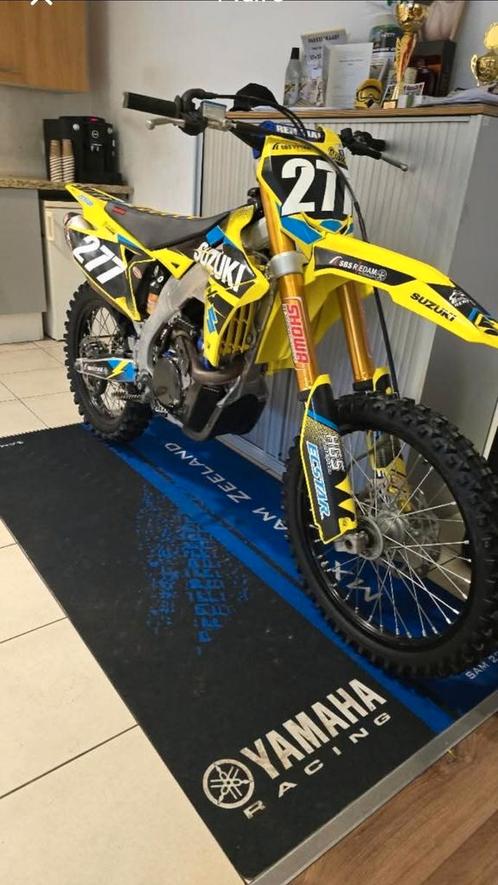 Suzuki rmz 450 2022,, zeer goede staat plus extra,s, Motoren, Motoren | Suzuki, Particulier, Ophalen