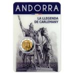 2 euros Andorre 2022 - Charlemagne (CoinCard), 2 euros, Série, Enlèvement ou Envoi, Autres pays