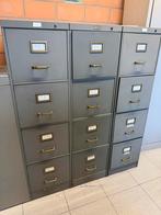Acior Industiële vintage metalen kantoor / opbergmeubelen, Ophalen, Gebruikt