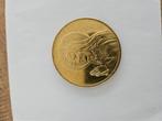 Medaille voor verzamelaars, Postzegels en Munten, Penningen en Medailles, Ophalen of Verzenden, Goud