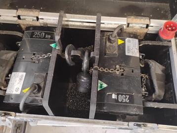 Elektrische kettingtakel VERLINDE 250Kg D8 SR1 beschikbaar voor biedingen