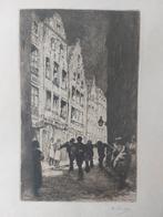 Kurt PEISER Antwerpen 1887 1962 In de muts Schipperskwartier, Antiek en Kunst, Ophalen of Verzenden