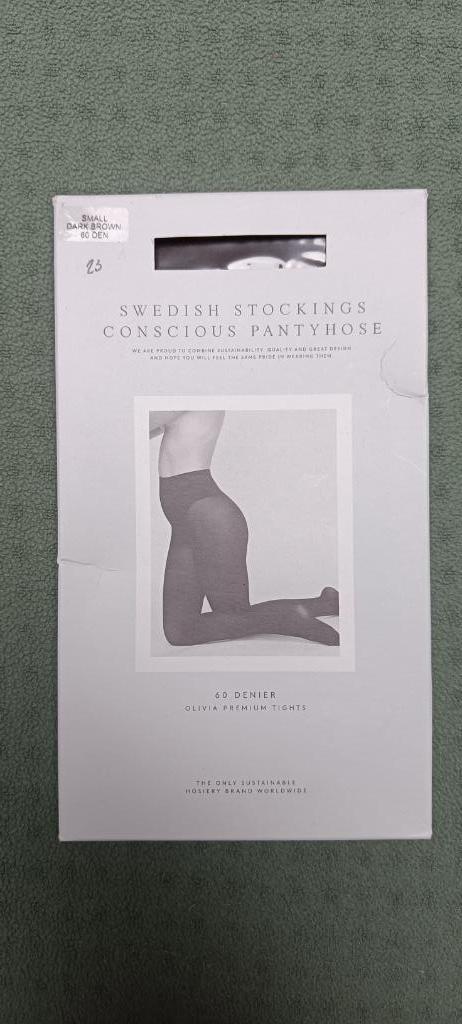 Swedish Stockings Olivia Premium Tights Dark Brown 60 den sm, Vêtements | Femmes, Leggings, Collants & Bodies, Neuf, Panty, Taille 36/38 (S)
