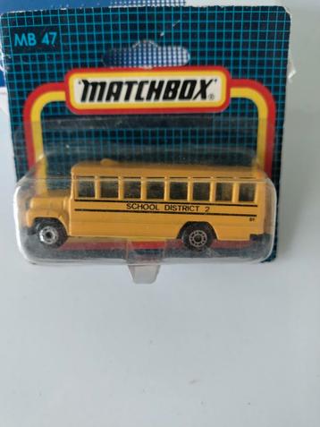 Matchbox USA Schoolbus AFHALING LEES BESCHRIJVING  beschikbaar voor biedingen