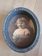 Vintage diepe kader met foto, Ophalen