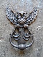 uil, klopper, deurklopper in brons gepatineerd gietijzer, Ophalen of Verzenden, Nieuw