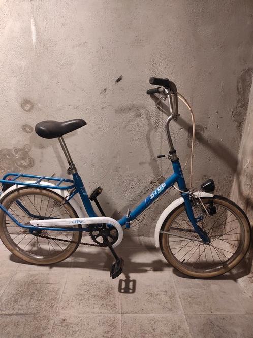 Fiets Dino vintage 20" in order met Dynamo, Fietsen en Brommers, Fietsen | Vouwfietsen, Zo goed als nieuw, Ophalen of Verzenden
