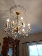 Kroonluchter, Huis en Inrichting, Lampen | Kroonluchters, Ophalen of Verzenden, Gebruikt, Glas