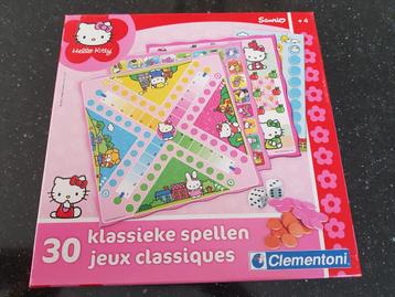 Hello Kitty - 30 jeux classiques, Trois ou quatre joueurs, Enlèvement ou Envoi, Utilisé, Clementoni