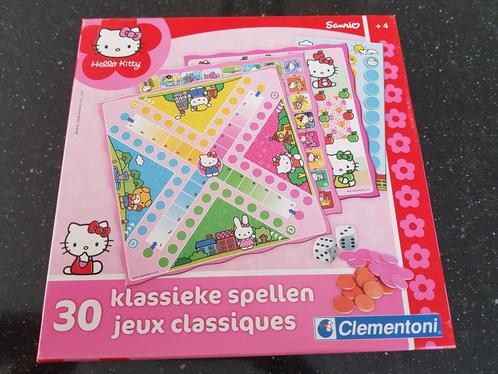 Hello Kitty - 30 klassieke spellen, Hobby en Vrije tijd, Gezelschapsspellen | Bordspellen, Gebruikt, Een of twee spelers, Drie of vier spelers