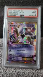 2016 Pokémon XY Mewtwo EX-HOLO Mint Evolutions PSA9 (nieuw), Nieuw, Losse kaart, Ophalen