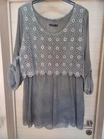 Paprika tuniek grijs Mt 5, Kleding | Dames, Grote Maten, Blouse of Tuniek, Ophalen of Verzenden, Zo goed als nieuw, Paprika