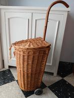 GRATIS rieten Caddy mand, Ophalen, Wieltjes