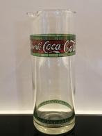 coca-cola glas raam in lood venster logo met schenktuit, Utilisé, Enlèvement ou Envoi, Verre à soda