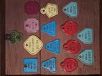fietsplaatjes van 1928-1993 O.V en W.V, Verzamelen, Overige Verzamelen, Ophalen of Verzenden, Gebruikt
