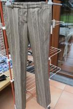 Broek nieuw kaki streep Kiltie mt 36 (it 40), Kleding | Dames, Broeken en Pantalons, Nieuw, Ophalen of Verzenden, Lang, Groen