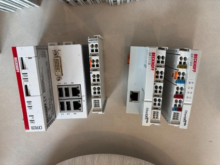 PLC beckhoff met I/O en relais, Hobby en Vrije tijd, Elektronica-componenten, Zo goed als nieuw, Ophalen