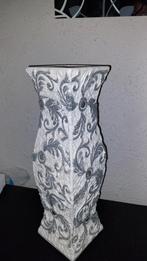 Vase blanc strass et paillettes, Maison & Meubles, Enlèvement, Blanc, Neuf