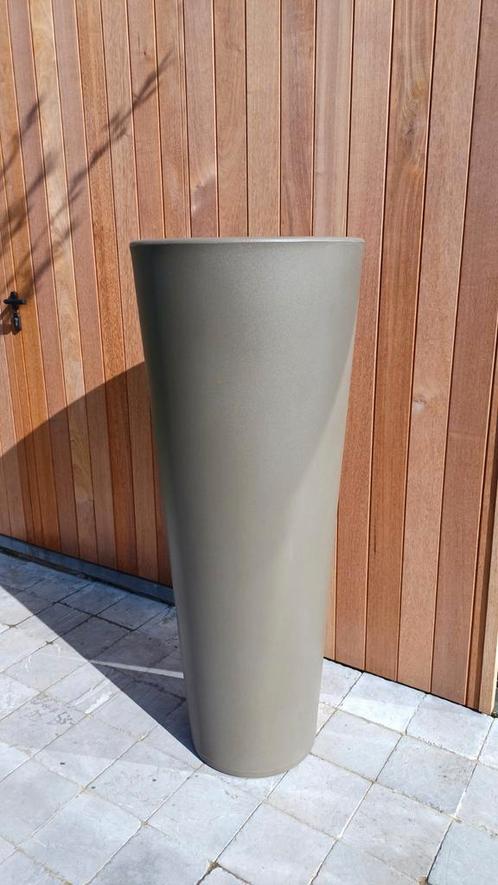 Otium Olla 135 cm Cappuccino (nieuw), Tuin en Terras, Bloembakken en Plantenbakken, Nieuw, Kunststof, Binnen, Balkon, Tuin, 60 cm of meer