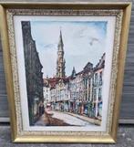 dessin aquarelle signe emile hermann, Ophalen of Verzenden