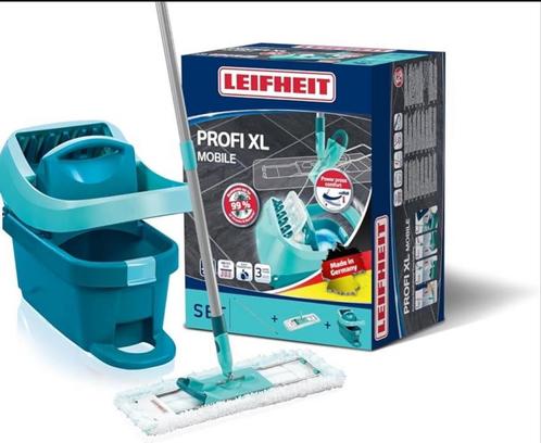 Leifheit Profi XL poetssysteem - amper gebruikt!, Huis en Inrichting, Schoonmaakartikelen, Ophalen