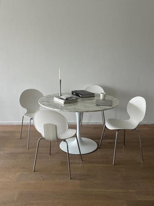 Set van 4 vintage design stoelen, italiaans design, Huis en Inrichting, Stoelen, Zo goed als nieuw, Ophalen
