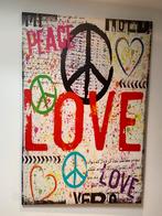 Tableau toile Peace & Love, Maison & Meubles, Accessoires pour la Maison | Décorations murale