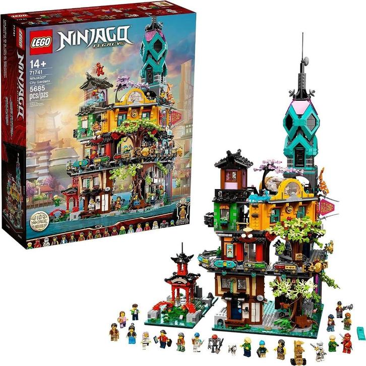 Lego Ninjago 71741 -  City Gardens, Kinderen en Baby's, Speelgoed | Duplo en Lego, Nieuw, Lego, Complete set, Ophalen of Verzenden