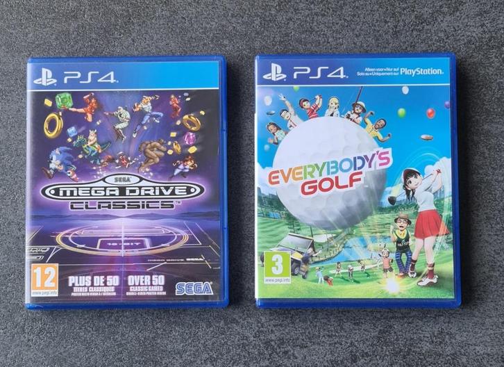 Nieuw PS4 games Everybody's Golf en Sega Mega Drive Classics, Games en Spelcomputers, Games | Sony PlayStation 4, Nieuw, Overige genres