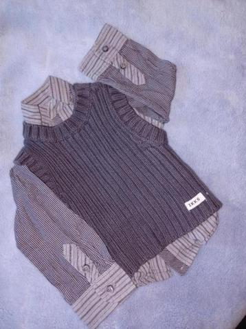 ikks + mexx+ jacadi/75%laine/, taille 6 mois beschikbaar voor biedingen