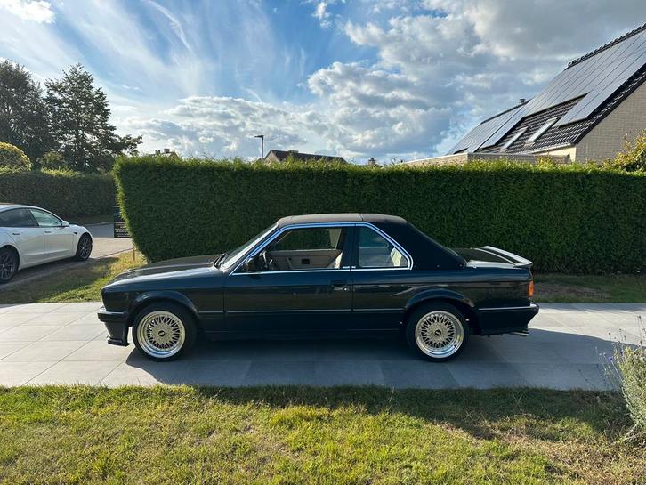 BMW 318i E30 Baur TC2 – 1986 – Oldtimer, Auto's, BMW, Particulier, 3 Reeks, Benzine, Cabriolet, 3 deurs, Handgeschakeld, Zwart