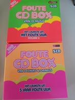 Foute muziek 5cd box vol 1 en 2, Cd's en Dvd's, Ophalen of Verzenden, Zo goed als nieuw