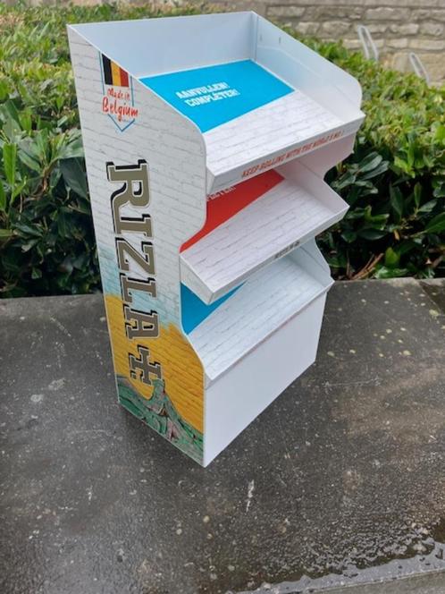 DISPLAY RIZLA IN TABAK SHAG ROLTABAK IJZER. NIEUW., Verzamelen, Rookartikelen, Aanstekers en Luciferdoosjes, Zo goed als nieuw