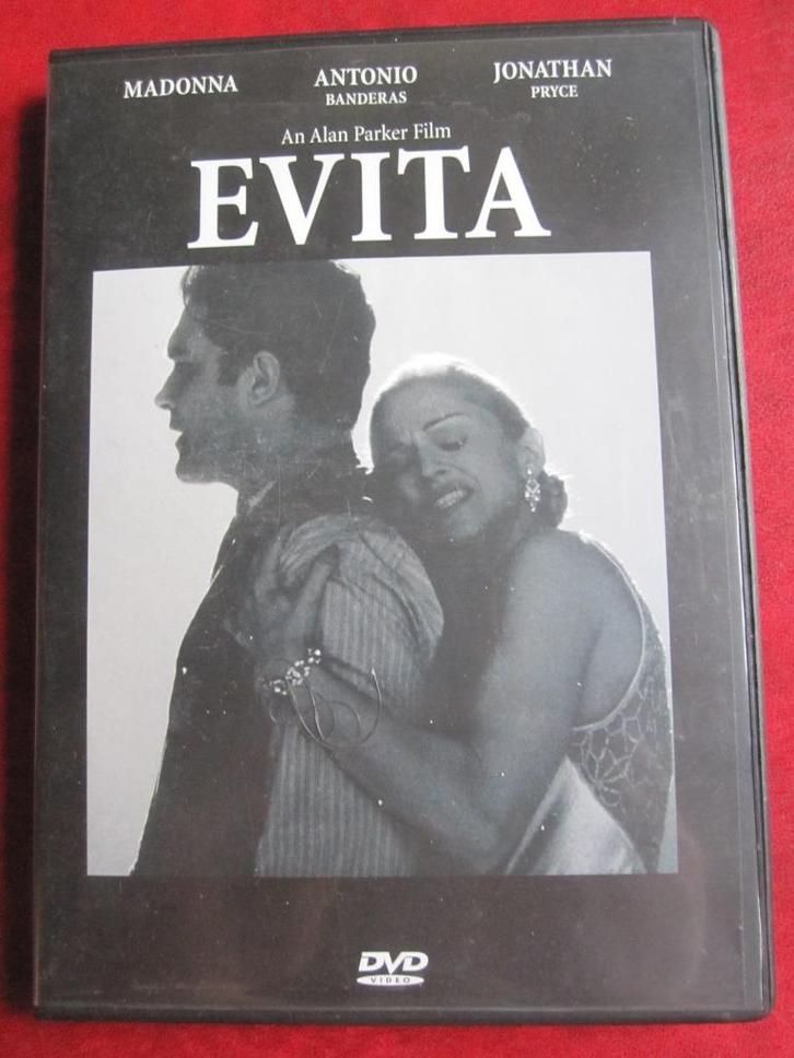 Evita (1996), Cd's en Dvd's, Dvd's | Drama, Zo goed als nieuw, Drama, Ophalen of Verzenden