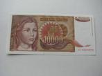Bankbiljet van 10000 dinar van Joegoslavië 1992-negen, Verzenden, Joegoslavië