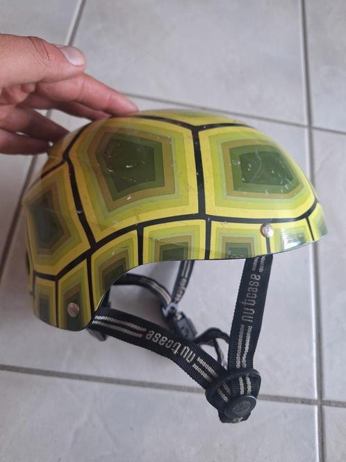Nutcase fietshelm - schildpad - XS (46-52 cm), Fietsen en Brommers, Fietsaccessoires | Fietshelmen, Gebruikt, XS, Ophalen of Verzenden