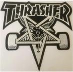 Thrasher stoffen opstrijk patch embleem #1, Collections, Collections Autre, Envoi, Neuf