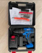 Nouvelle perceuse sans fil 21 V + 29 accessoires, Bricolage & Construction, Outillage | Foreuses, Enlèvement ou Envoi, Neuf, Foreuse et Perceuse